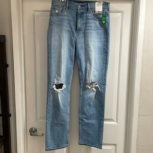 NWT GAP HIGH RISE CHEEKY STRAIGHT